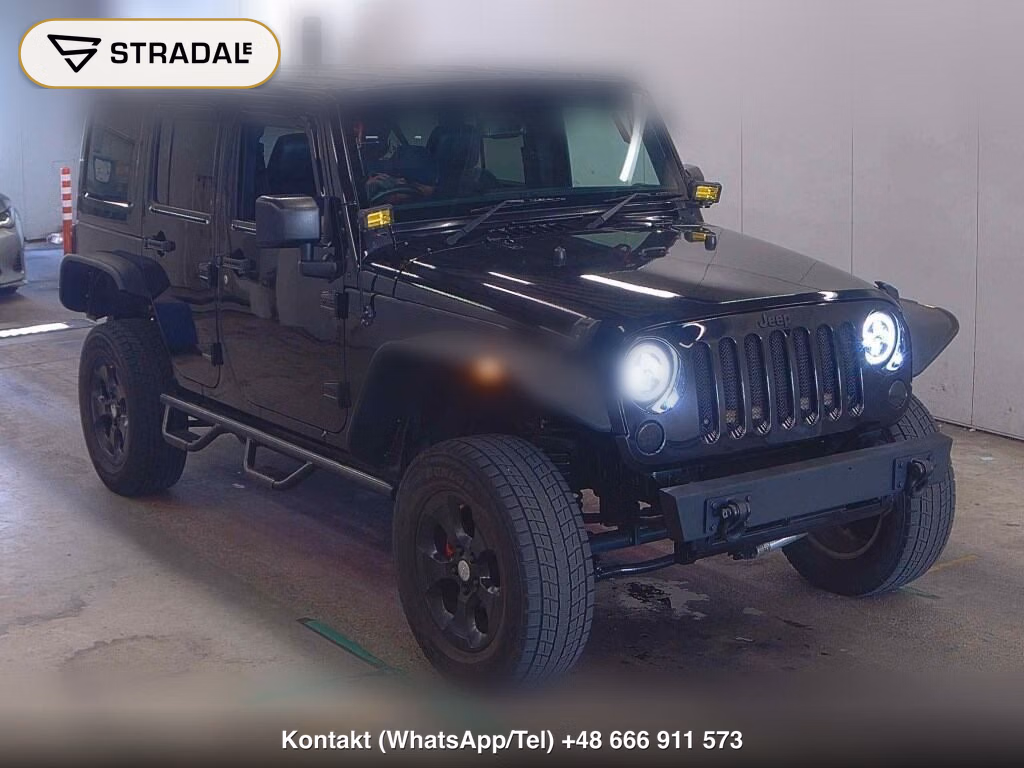CHRYSLER JEEP JEEP WRANGLER UNLIMITED 4WD SAHARA LEATHER PACKAGE 2017, aukcja z Japonii, zdjęcie 1