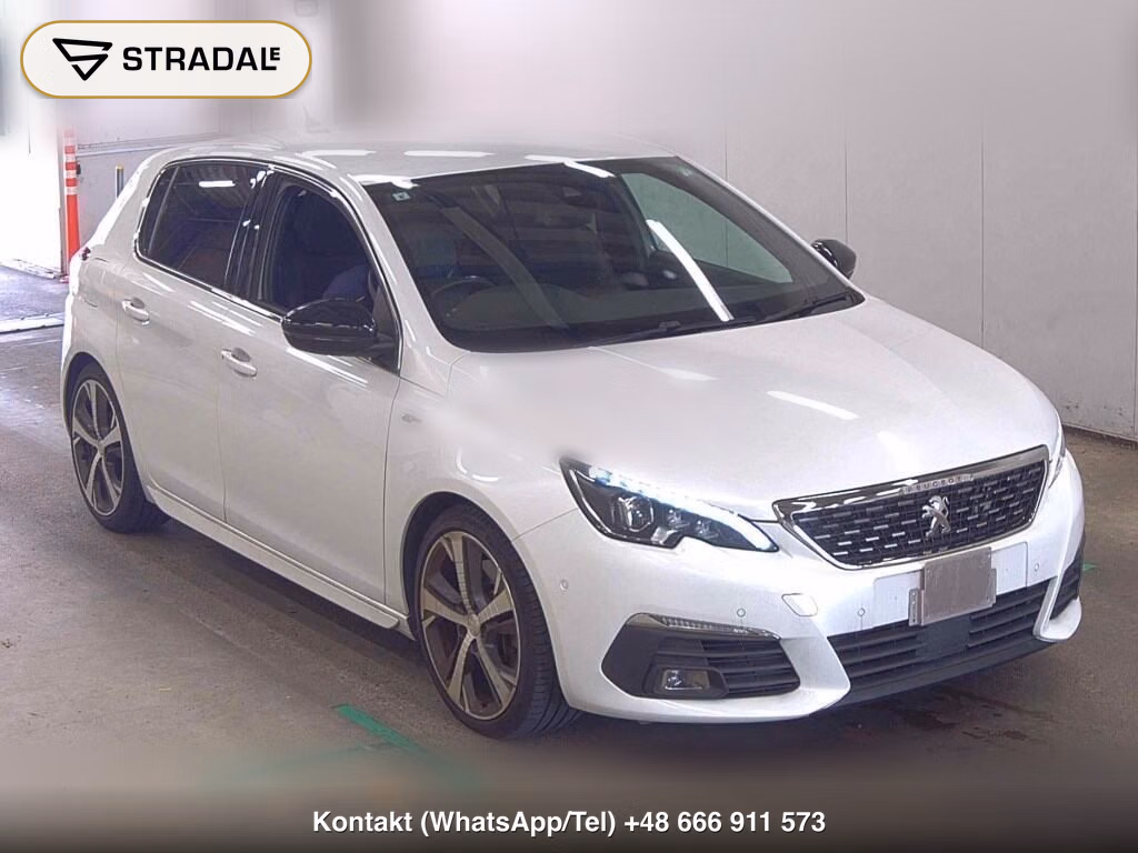 PEUGEOT 308 5D GT BLUE HDI 2018, aukcja z Japonii, zdjęcie 1