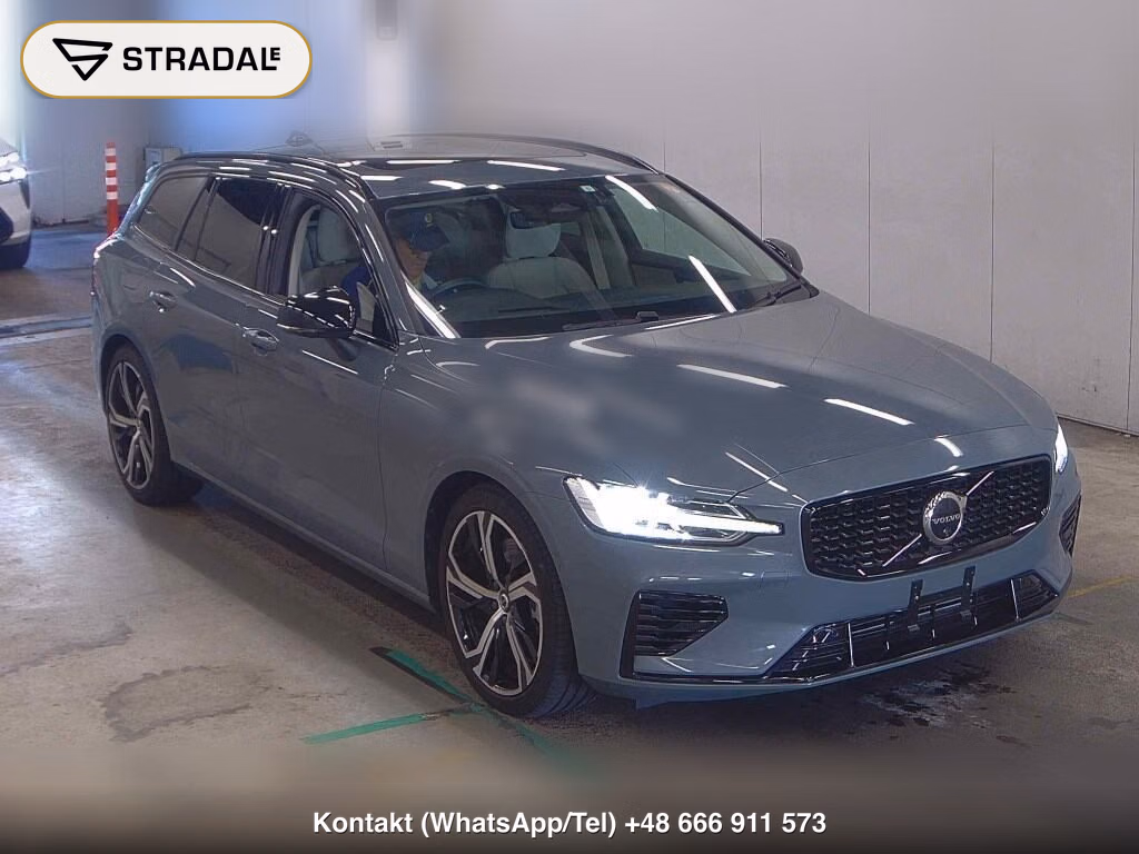 VOLVO V60 4WD RECHARGE ULTIMATE T6 AWD PLUG-IN HYBRID 2023, aukcja z Japonii, zdjęcie 1