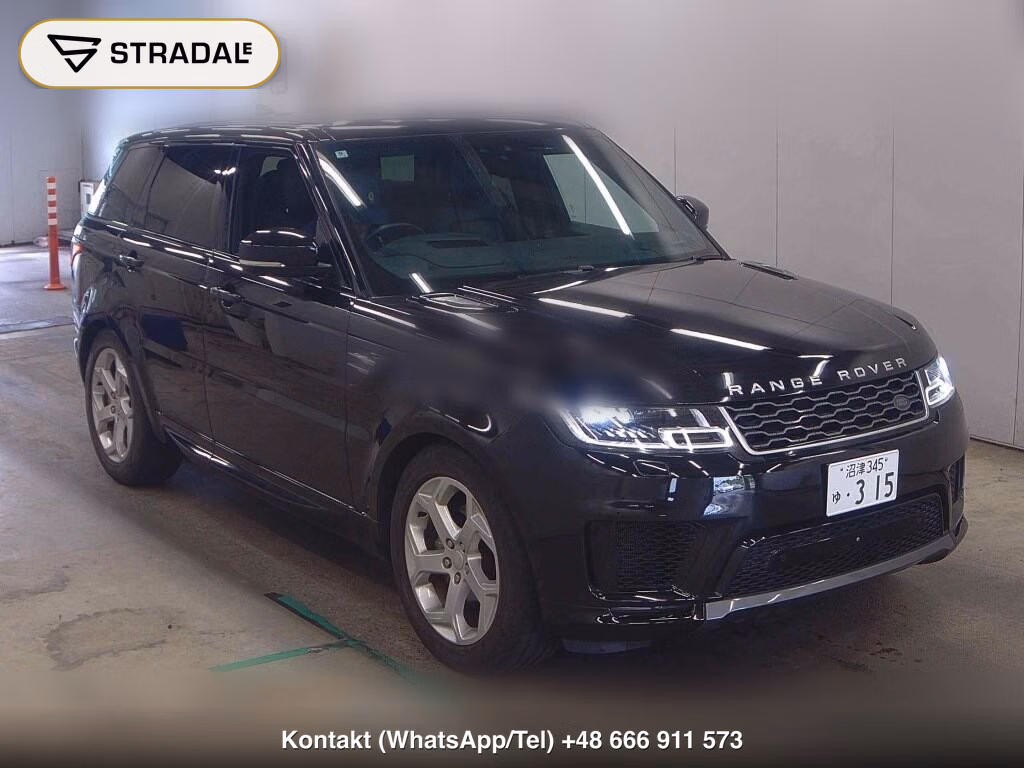 LAND ROVER RANGE ROVER SPORT 4WD HSE 2018, aukcja z Japonii, zdjęcie 1