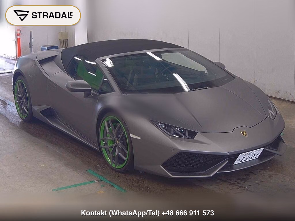 LAMBORGHINI HURACAN OP 4WD LP610-4 SPYDER 2018, aukcja z Japonii, zdjęcie 1