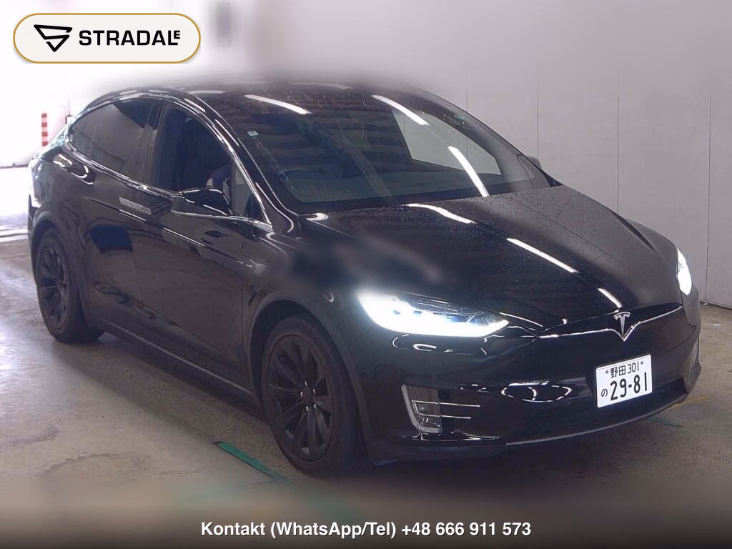 TESLA MODEL X 4WD 75D 2018, aukcja z Japonii, zdjęcie 1