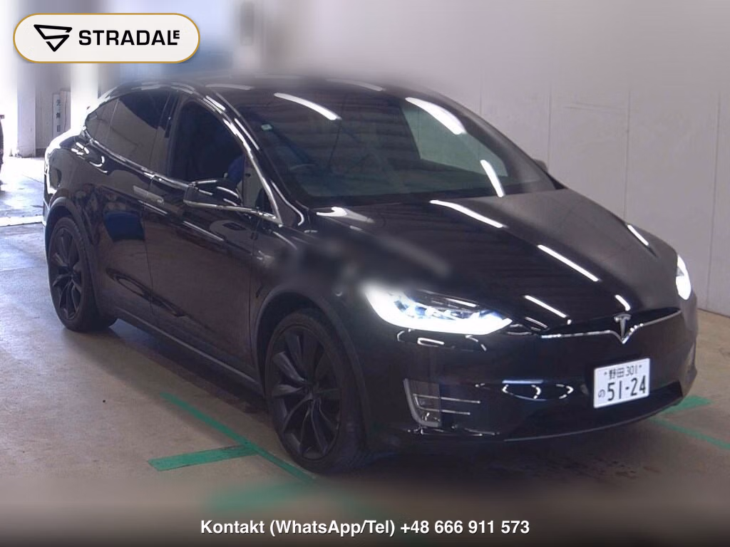 TESLA MODEL X 4WD 100D 2018, aukcja z Japonii, zdjęcie 1