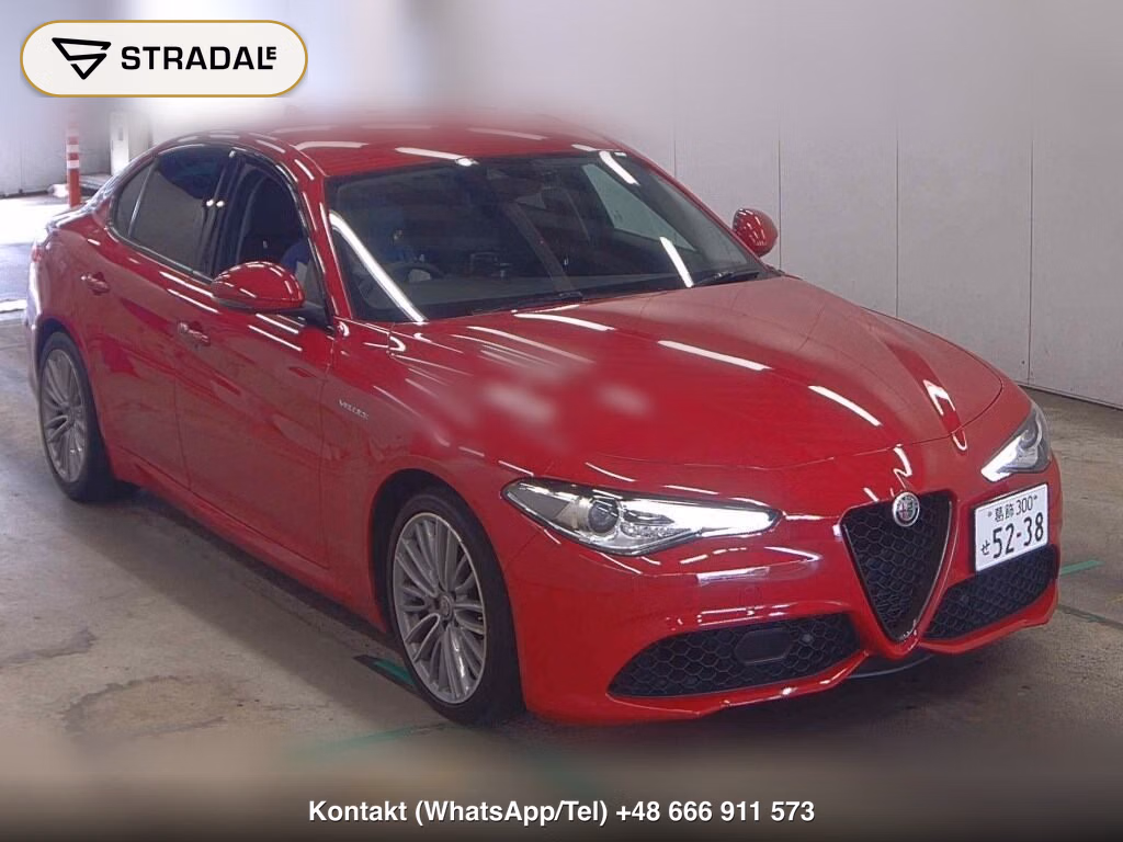 ALFA ROMEO GIULIA 4D VELOCE 2018, aukcja z Japonii, zdjęcie 1