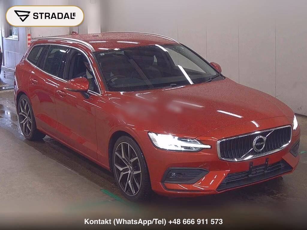 VOLVO V60 T5 MOMENTUM 2019, aukcja z Japonii, zdjęcie 1
