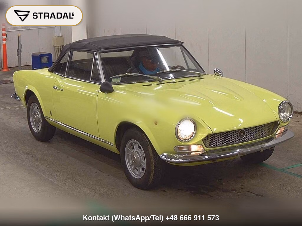 FIAT 124 OP SPORT SPIDER 2014, aukcja z Japonii, zdjęcie 1