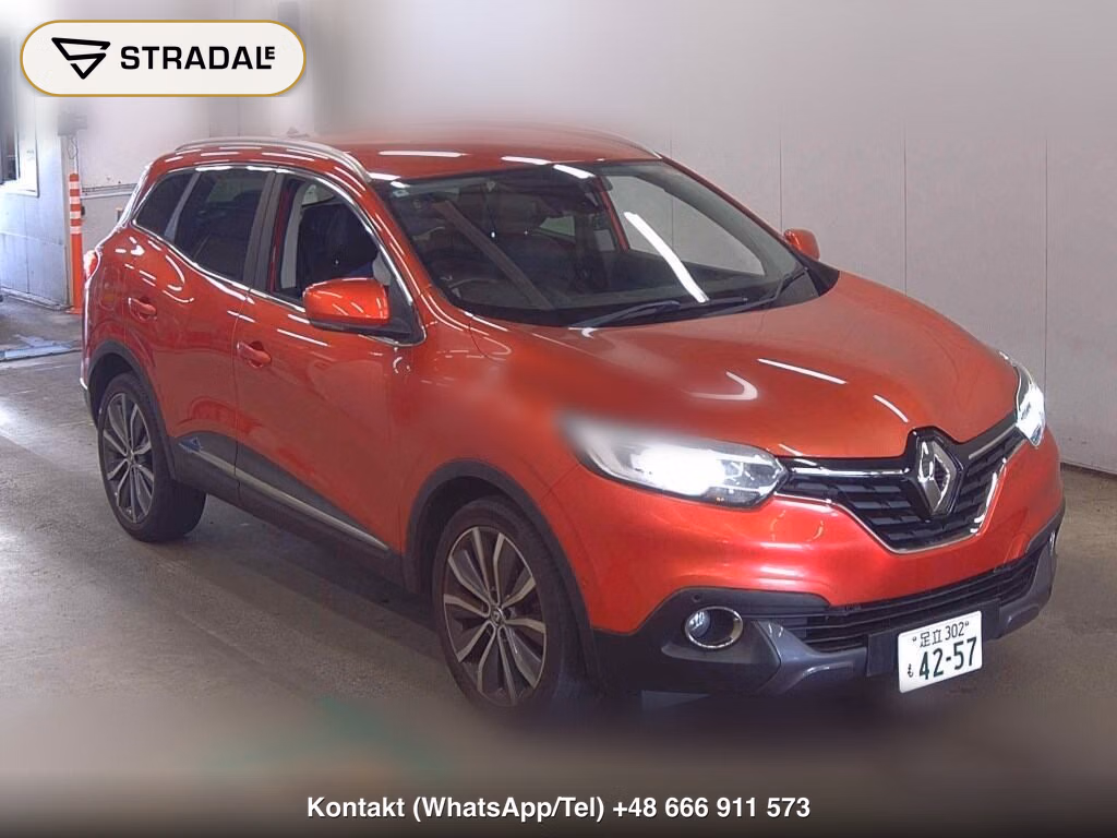 RENAULT KADJAR INTENSE 2018, aukcja z Japonii, zdjęcie 1