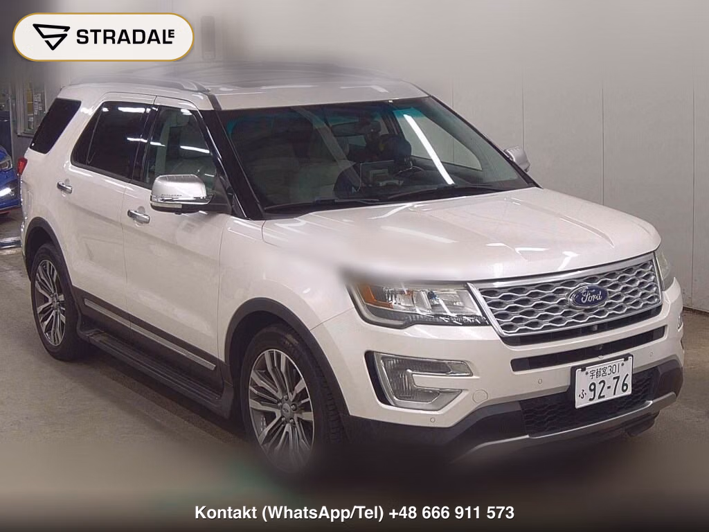 FORD EXPLORER 5D 4WD TITANIUM 2016, aukcja z Japonii, zdjęcie 1