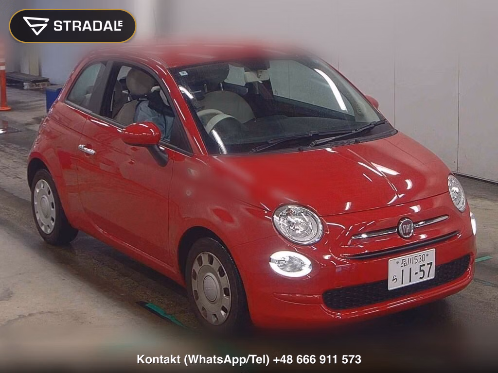FIAT 500 1.2 POP 2020, aukcja z Japonii, zdjęcie 1