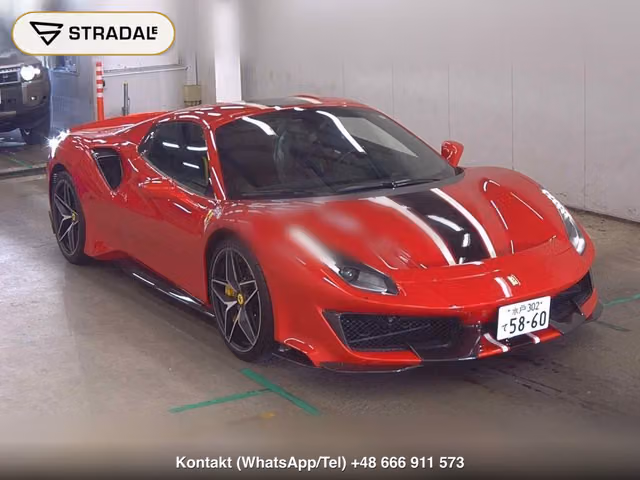 FERRARI 488 PISTA OTHERS 2020, samochód z aukcji Japonii