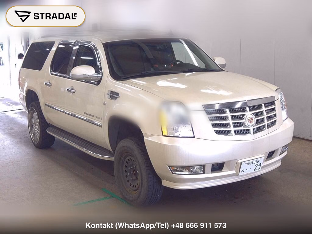 CADILLAC ESCALADE 4WD ESV 2012, aukcja z Japonii, zdjęcie 1