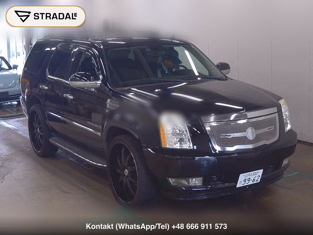 CADILLAC ESCALADE 4WD 2009, aukcja z Japonii, zdjęcie 1