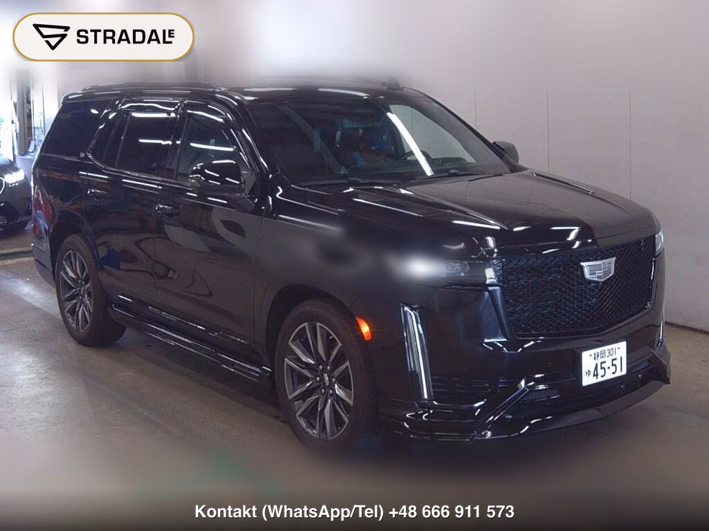 CADILLAC ESCALADE 4WD SPORT 2023, aukcja z Japonii, zdjęcie 1
