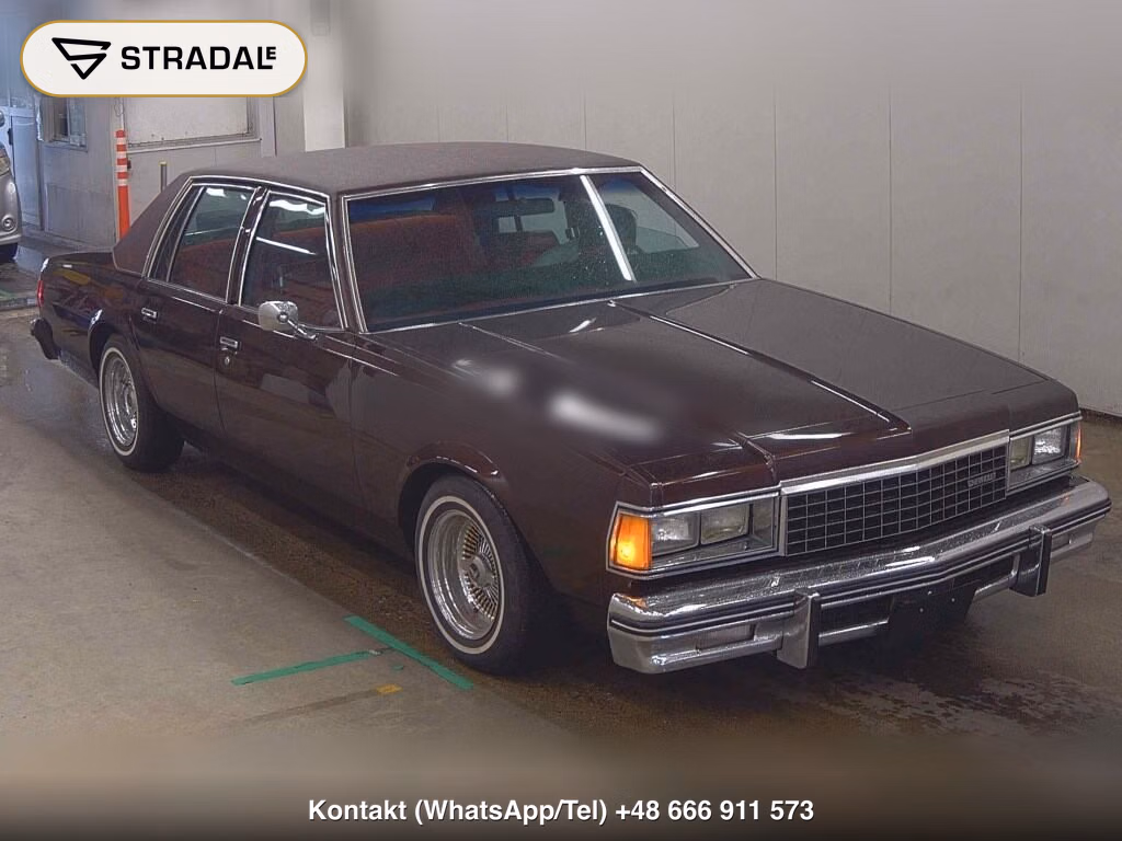 CHEVROLET CAPRICE 4D 1978, aukcja z Japonii, zdjęcie 1