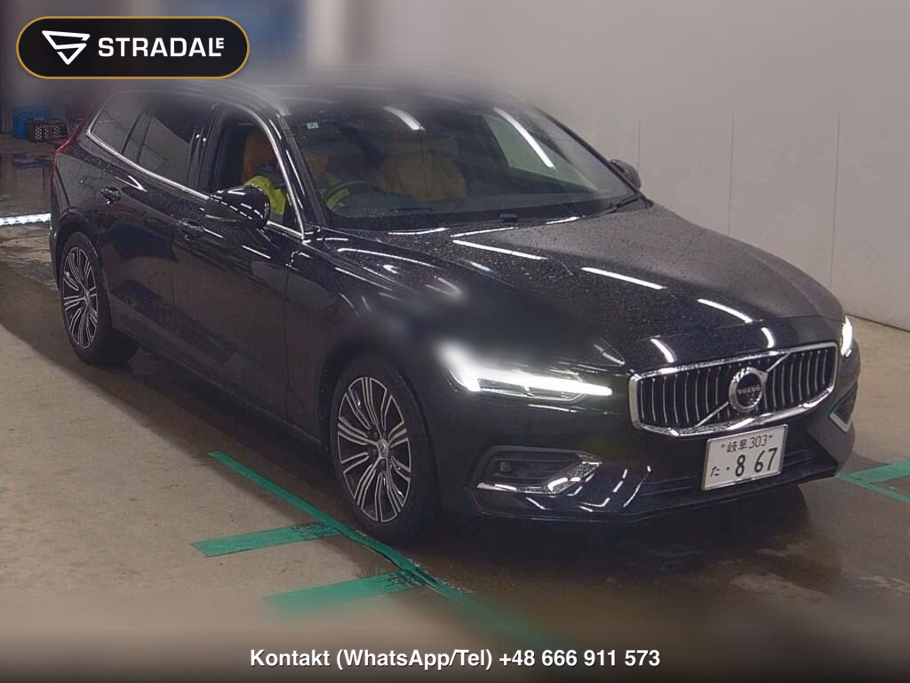VOLVO V60 T5 INSCRIPTION 2019, aukcja z Japonii, zdjęcie 1
