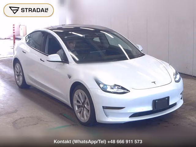 TESLA MODEL 3 4WD LONG RANGE 2021, samochód z aukcji Japonii