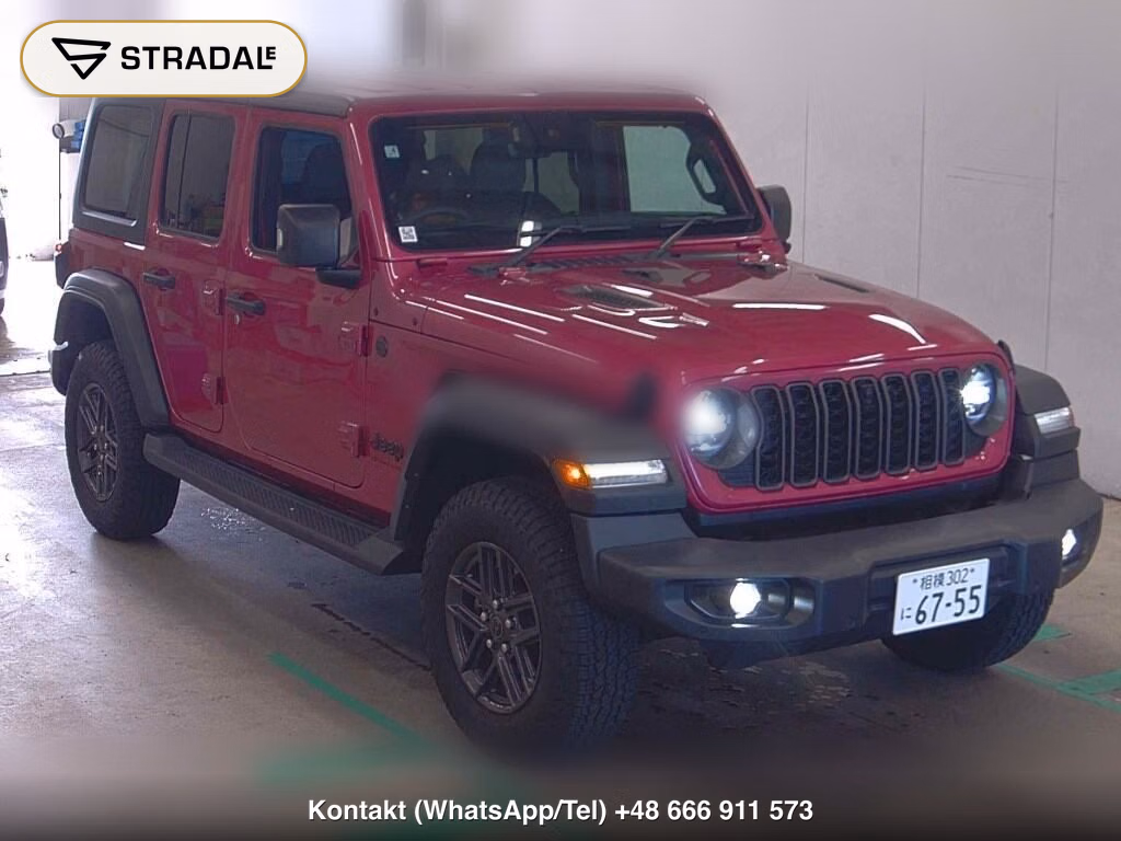 CHRYSLER JEEP JEEP WRANGLER UNLIMITED 4WD SPORT 2025, aukcja z Japonii, zdjęcie 1
