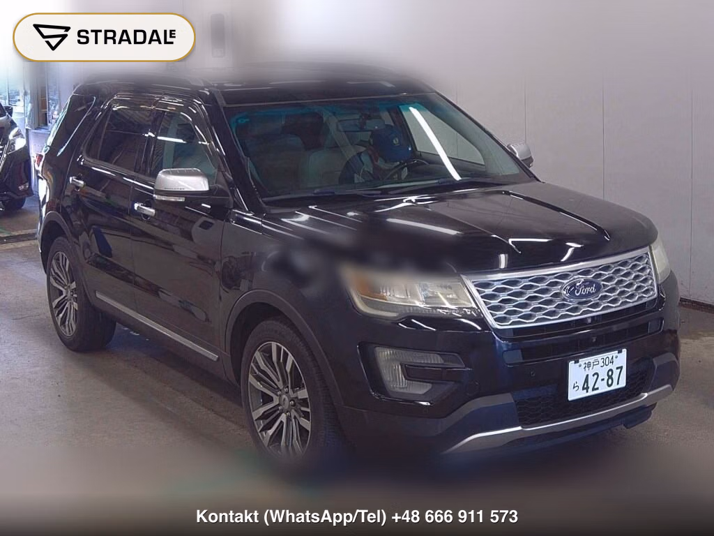 FORD EXPLORER 5D 4WD TITANIUM 2016, aukcja z Japonii, zdjęcie 1