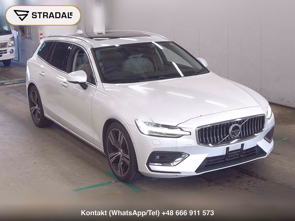 VOLVO V60 B5 INSCRIPTION 2021, aukcja z Japonii, zdjęcie 1