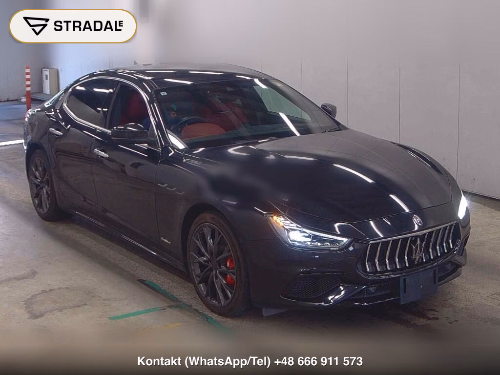 MASERATI GHIBLI 4D S GRANSPORT 2019, aukcja z Japonii, zdjęcie 1