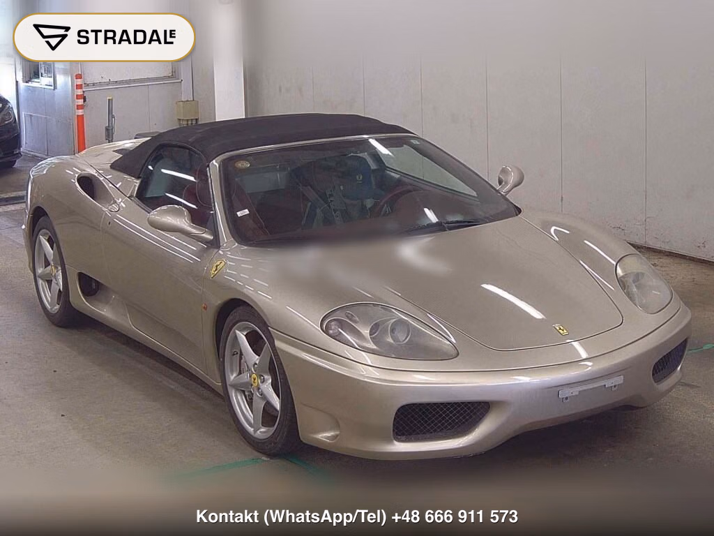 FERRARI 360 OP F1 SPIDER 2002, aukcja z Japonii, zdjęcie 1