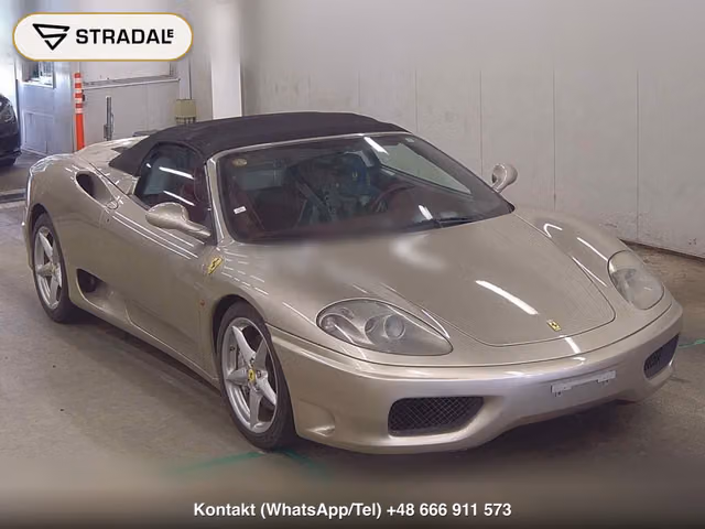 FERRARI 360 OP F1 SPIDER 2002, samochód z aukcji Japonii