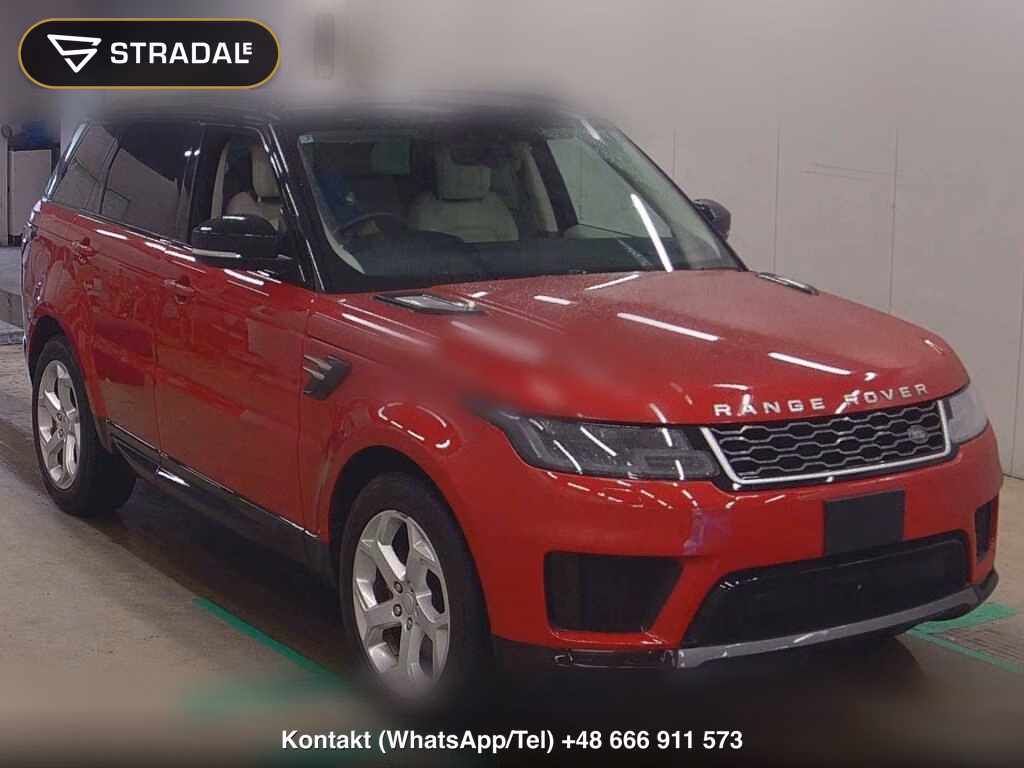 LAND ROVER RANGE ROVER SPORT 4WD HSE 2019, aukcja z Japonii, zdjęcie 1