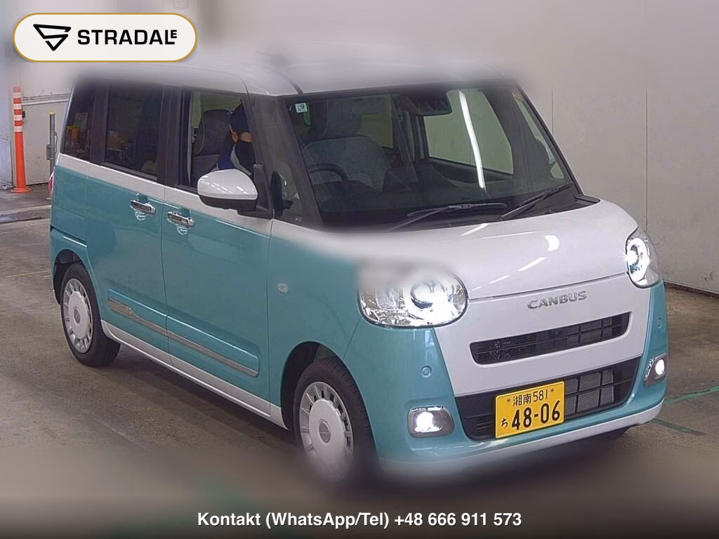 DAIHATSU MOVE CANBUS STRIPES G 2025, aukcja z Japonii, zdjęcie 1