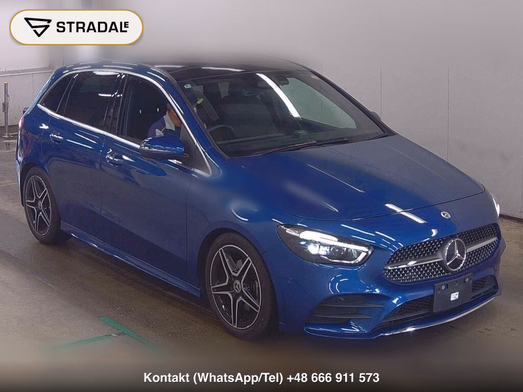 MERCEDES BENZ B-CLASS B200D AMG LINE LEATHER EXCLUSIVE PACKAGE 2024, aukcja z Japonii, zdjęcie 1