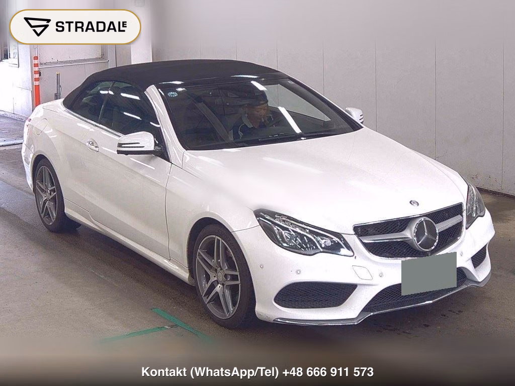MERCEDES BENZ E-CLASS OP E400 CABRIOLET 2015, aukcja z Japonii, zdjęcie 1