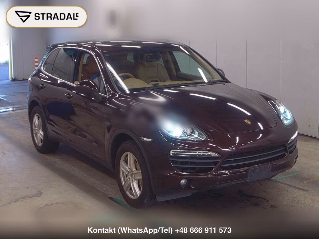 PORSCHE CAYENNE 4WD S HYBRID 2013, aukcja z Japonii, zdjęcie 1