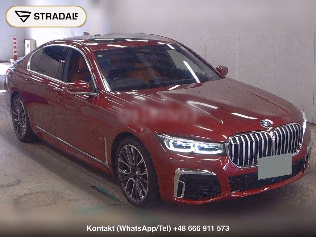 BMW 7 SERIES 745E M SPORT MEISTERWERK RUBY RED, miniaturka 2