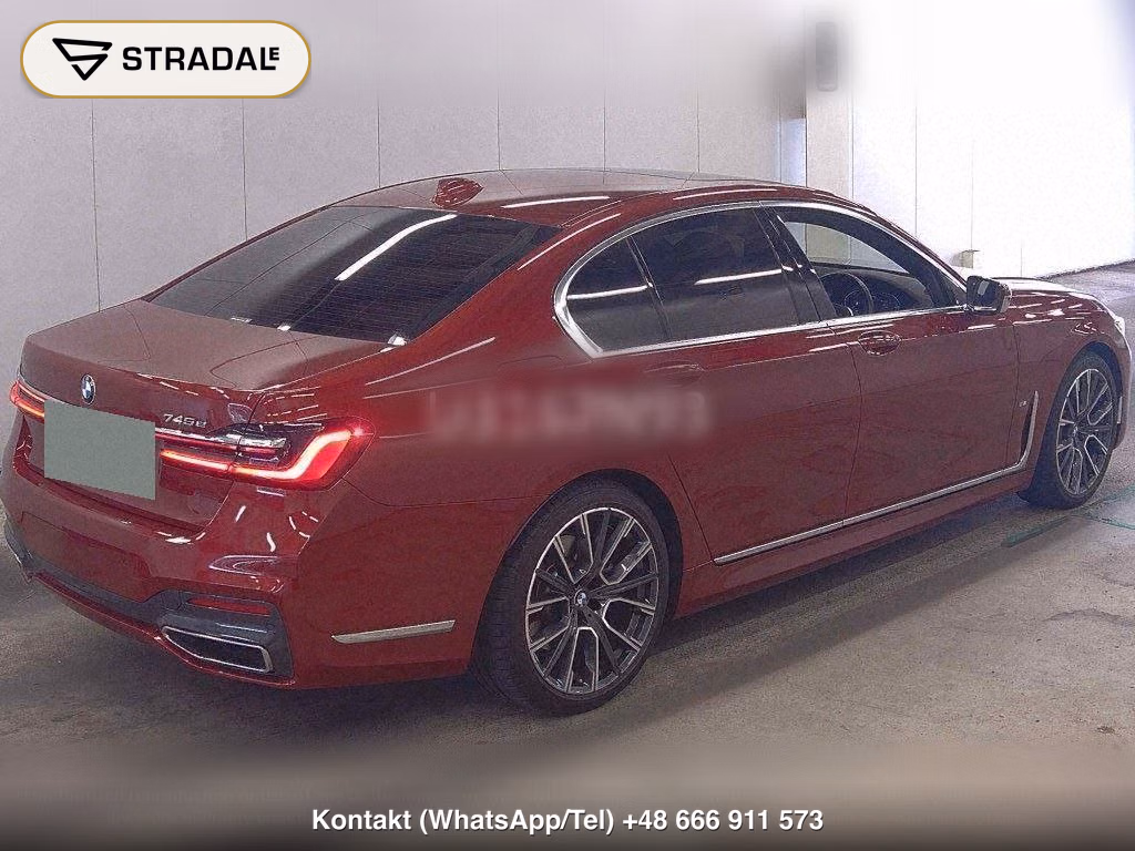 BMW 7 SERIES 745E M SPORT MEISTERWERK RUBY RED, miniaturka 6