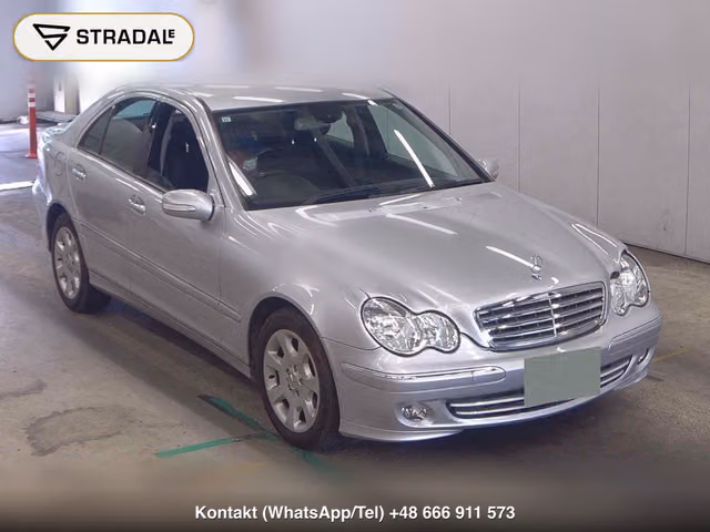 MERCEDES BENZ C-CLASS 4D C200 KOMPRESSOR 2005, samochód z aukcji Japonii