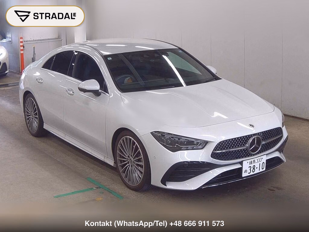 MERCEDES BENZ CLA-CLASS CLA180 AMG LINE PACKAGE 2024, aukcja z Japonii, zdjęcie 1