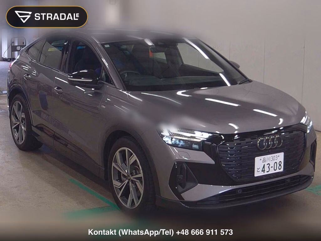 AUDI Q4 SPORTBACK E-TRON 45 S LINE 2024, aukcja z Japonii, zdjęcie 1