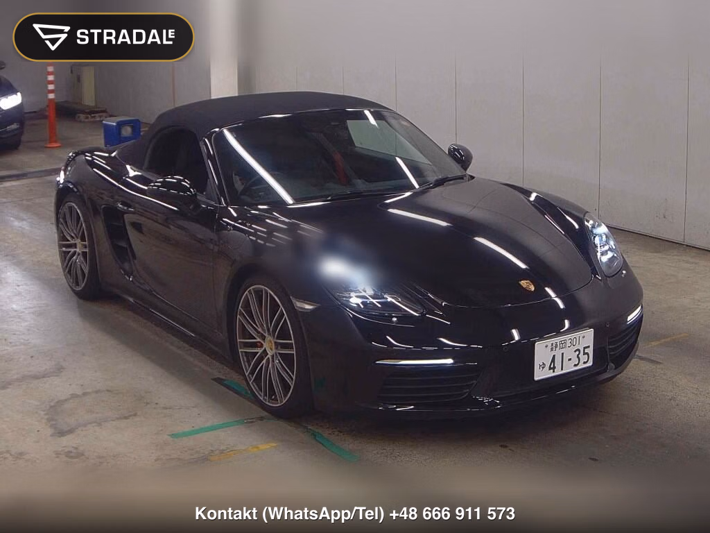 PORSCHE 718 BOXSTER 718 BOXSTER S SPORT CHRONO PACKAGE 2017, aukcja z Japonii, zdjęcie 1