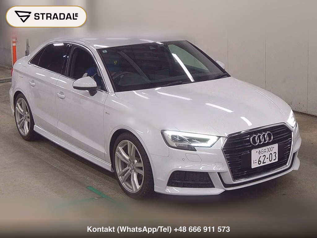 AUDI A3 SEDAN 1.4TFSI SPORT S LINE PACKAGE 2018, aukcja z Japonii, zdjęcie 1