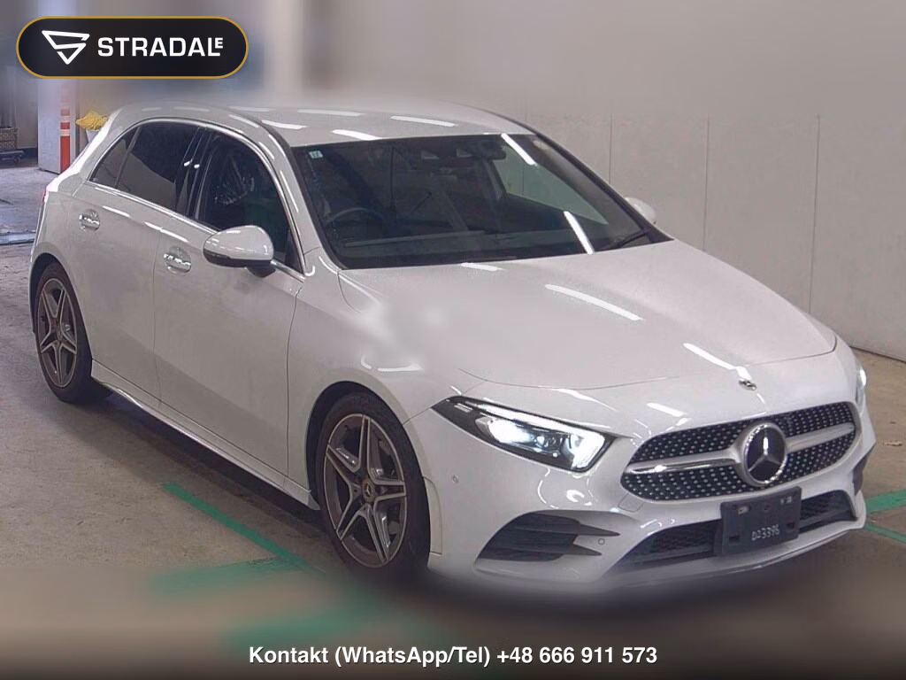 MERCEDES BENZ A-CLASS A180 STYLE AMG LINE 2021, aukcja z Japonii, zdjęcie 1
