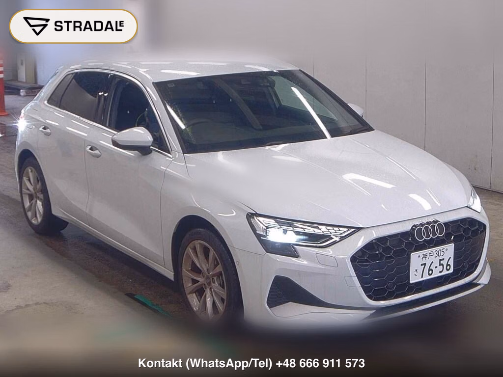 AUDI A3 5D SPORTBACK 30TFSI ADVANCED 2025, aukcja z Japonii, zdjęcie 1