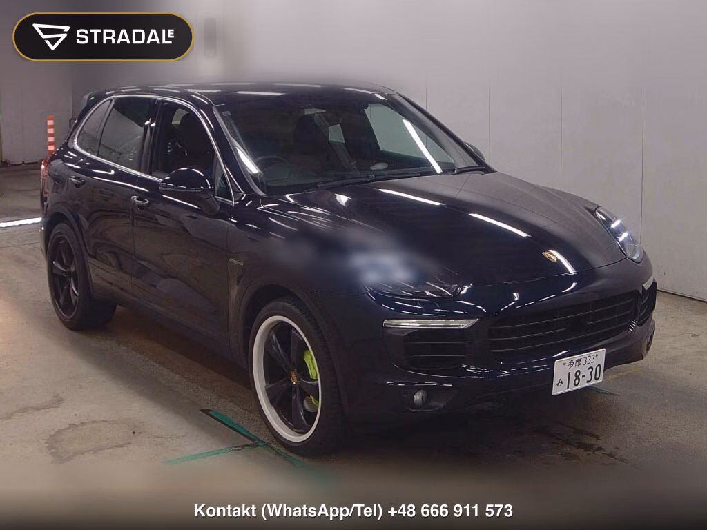 PORSCHE CAYENNE 4WD S E-HYBRID 2015, aukcja z Japonii, zdjęcie 1