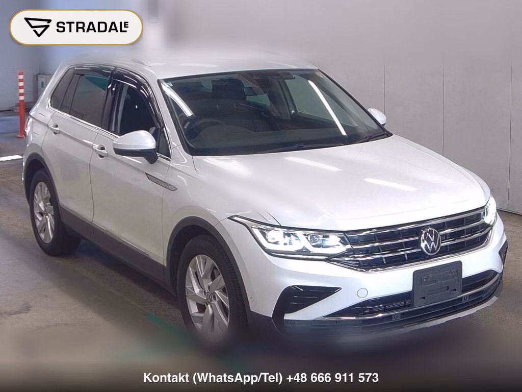 VOLKSWAGEN TIGUAN TSI ELEGANCE 2021, aukcja z Japonii, zdjęcie 1