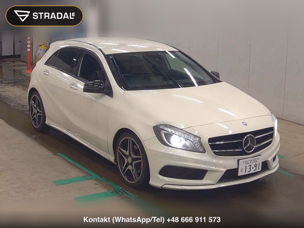 MERCEDES BENZ A-CLASS A180 SPORTS NIGHT PACKAGE PULS 2015, aukcja z Japonii, zdjęcie 1