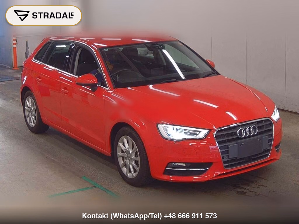 AUDI A3 5D SPORTS BACK 1.4TFSI 2016, aukcja z Japonii, zdjęcie 1