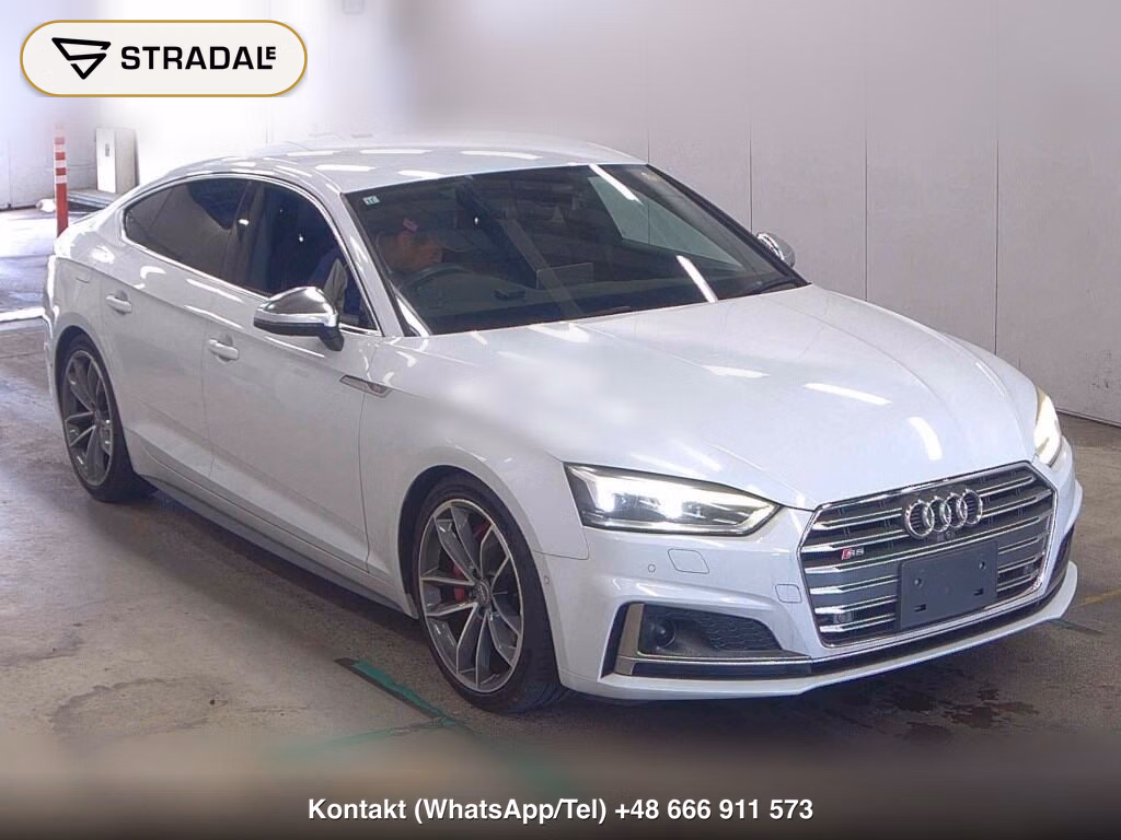 AUDI S5 SPORTBACK 4WD BASE GRADE 2017, aukcja z Japonii, zdjęcie 1