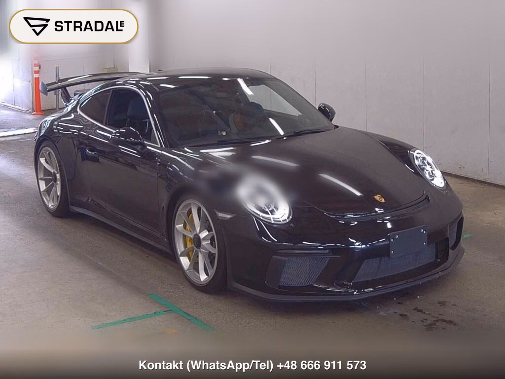 PORSCHE 911 CP 911GT3 SPORT CHRONO PACKAGE 2018, aukcja z Japonii, zdjęcie 1