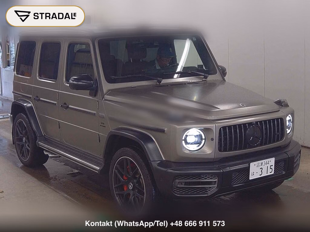 MERCEDES AMG G-CLASS 4WD G63 20TH ANNIVERSARY EDITION 2021, aukcja z Japonii, zdjęcie 1