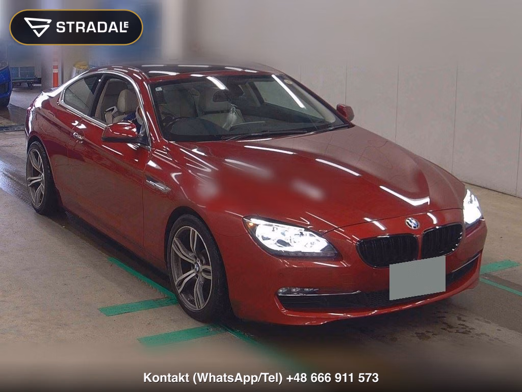 BMW 6 SERIES CP 640I COUPE 2011, aukcja z Japonii, zdjęcie 1