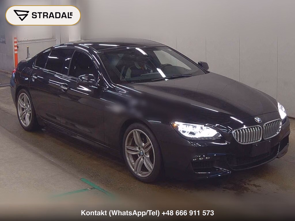 BMW 6 SERIES 4D 650I GRAN COUPE M-SPORT PACKAGE 2013, aukcja z Japonii, zdjęcie 1