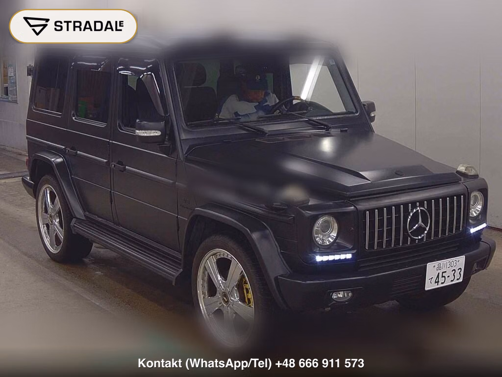 MERCEDES BENZ G-CLASS 5D 4WD G55 AMG LONG 2004, aukcja z Japonii, zdjęcie 1